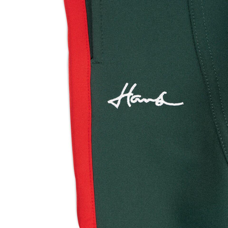 Brody Track Pant (Green/Red) - Haus of JR