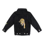 Jeffery Space Patch Jacket (Black Rinse Wash) - Haus of JR