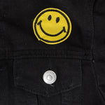 Jeffery Space Patch Jacket (Black Rinse Wash) - Haus of JR