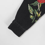 Jeffery Space Patch Jacket (Black Rinse Wash) - Haus of JR