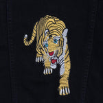 Jeffery Space Patch Jacket (Black Rinse Wash) - Haus of JR