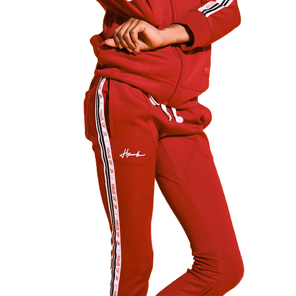Laurent Track Pant (Red) - Haus of JR