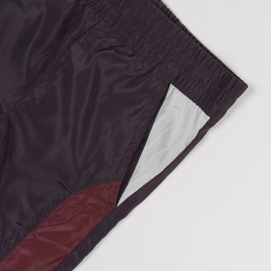 Mason Windbreaker Pant (Maroon) - Haus of JR