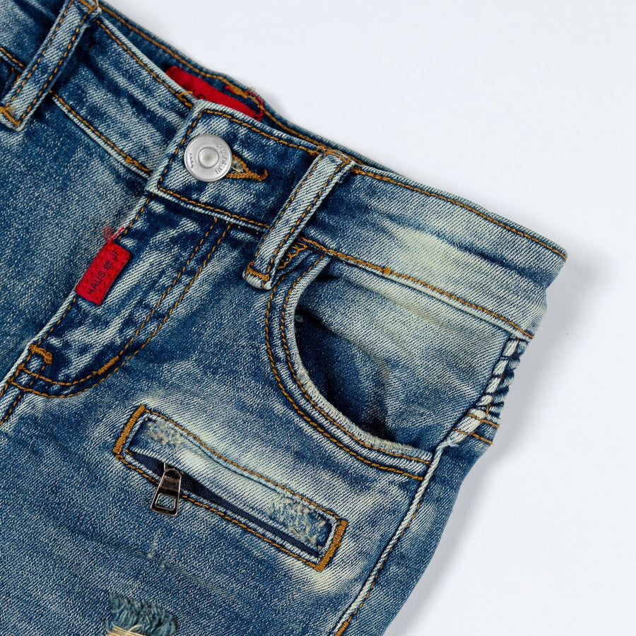 Mateo Biker Denim - Haus of JR