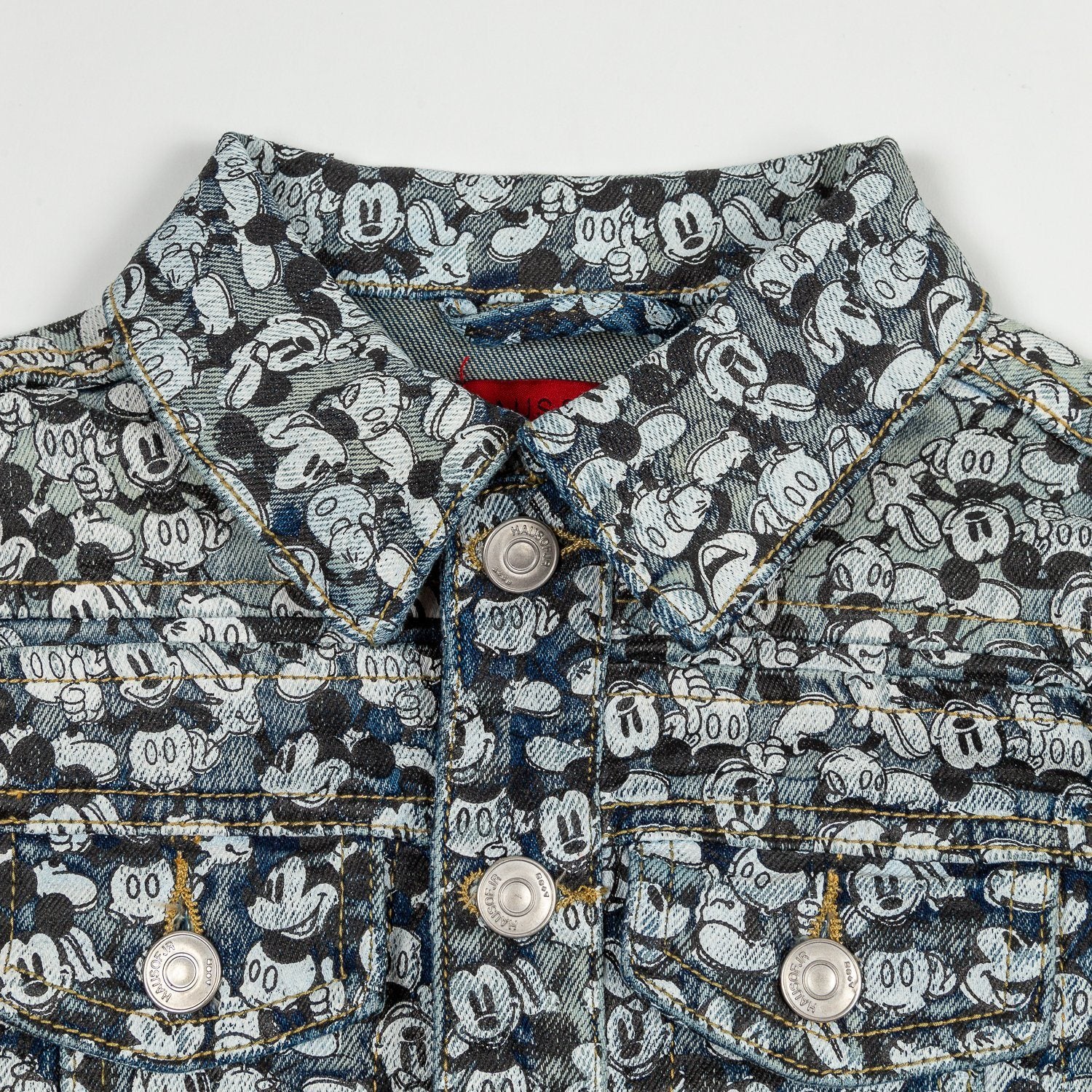 Mickey Character Denim Jacket - Haus of JR