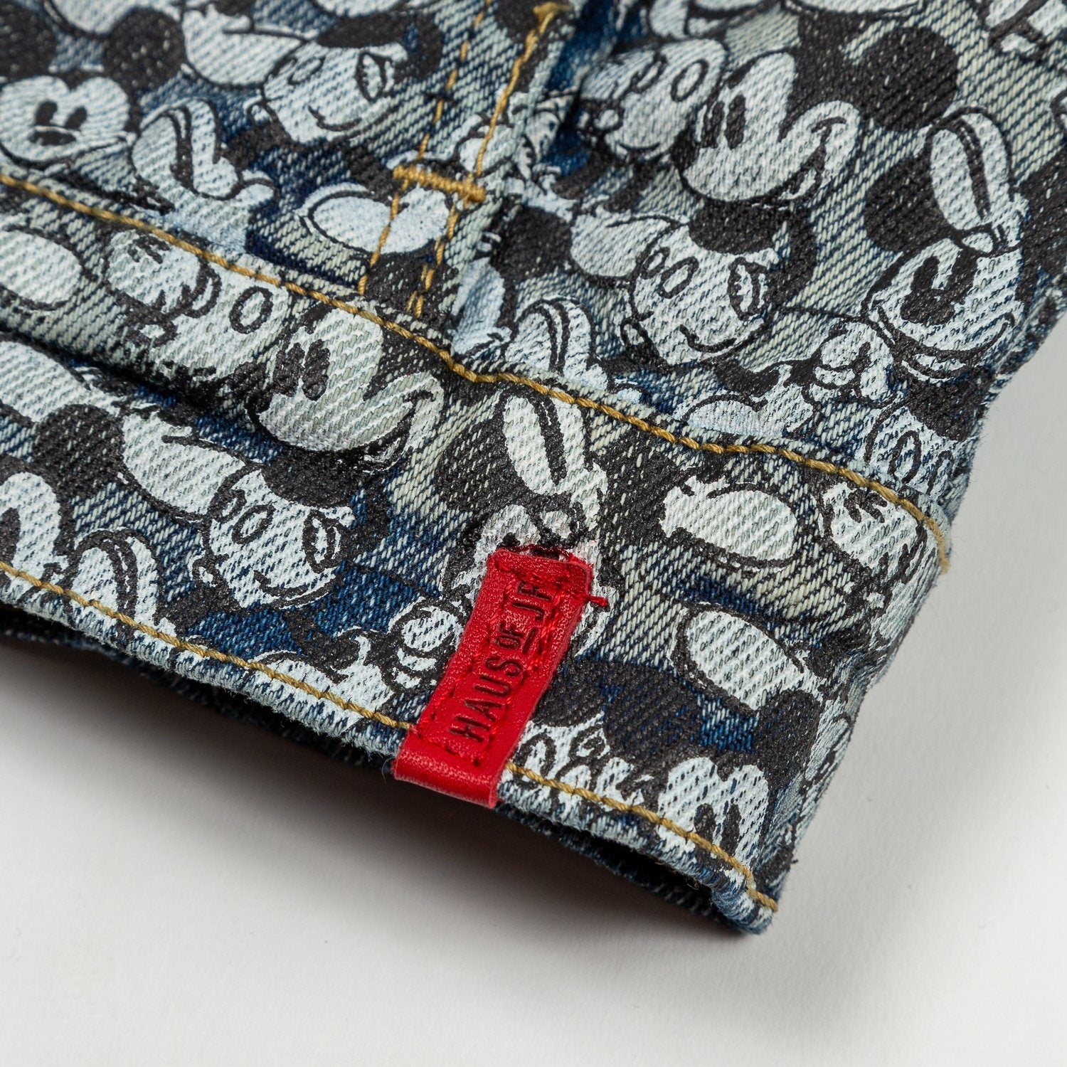 Mickey Character Denim Jacket - Haus of JR