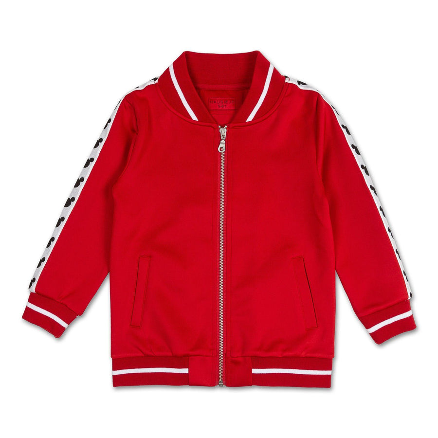 Mickey Stripe Track Jacket - Haus of JR
