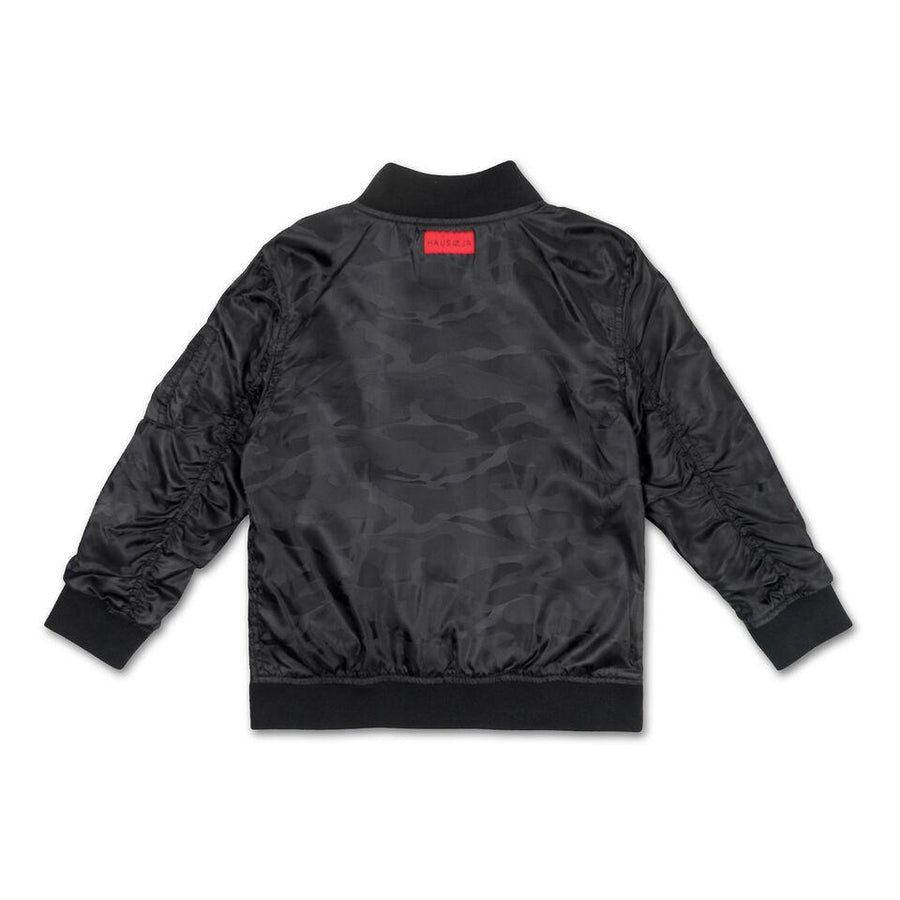 Midnight Camo Devin Jacket (Black) - Haus of JR