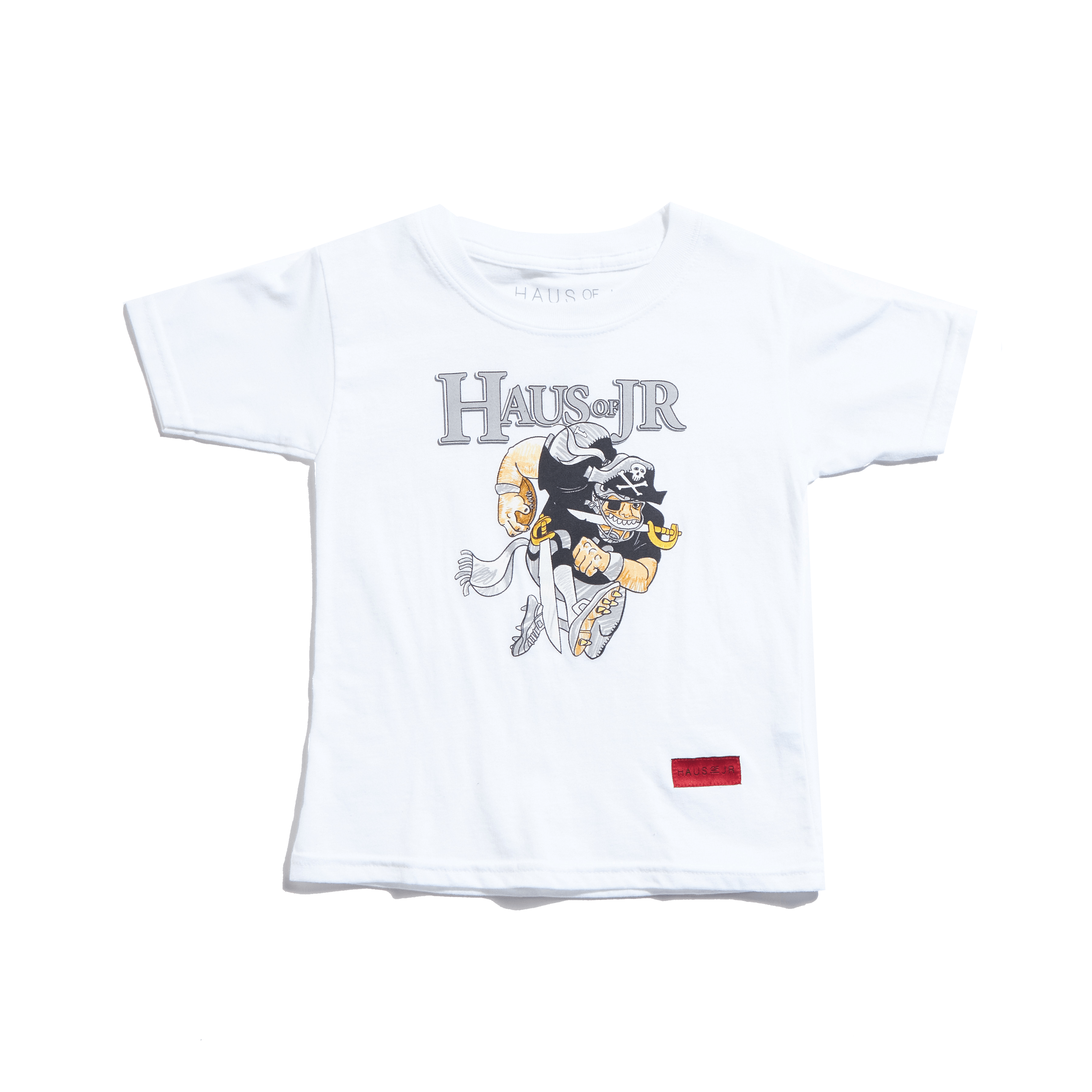 Pirate Tee (White) Tops Haus of JR 