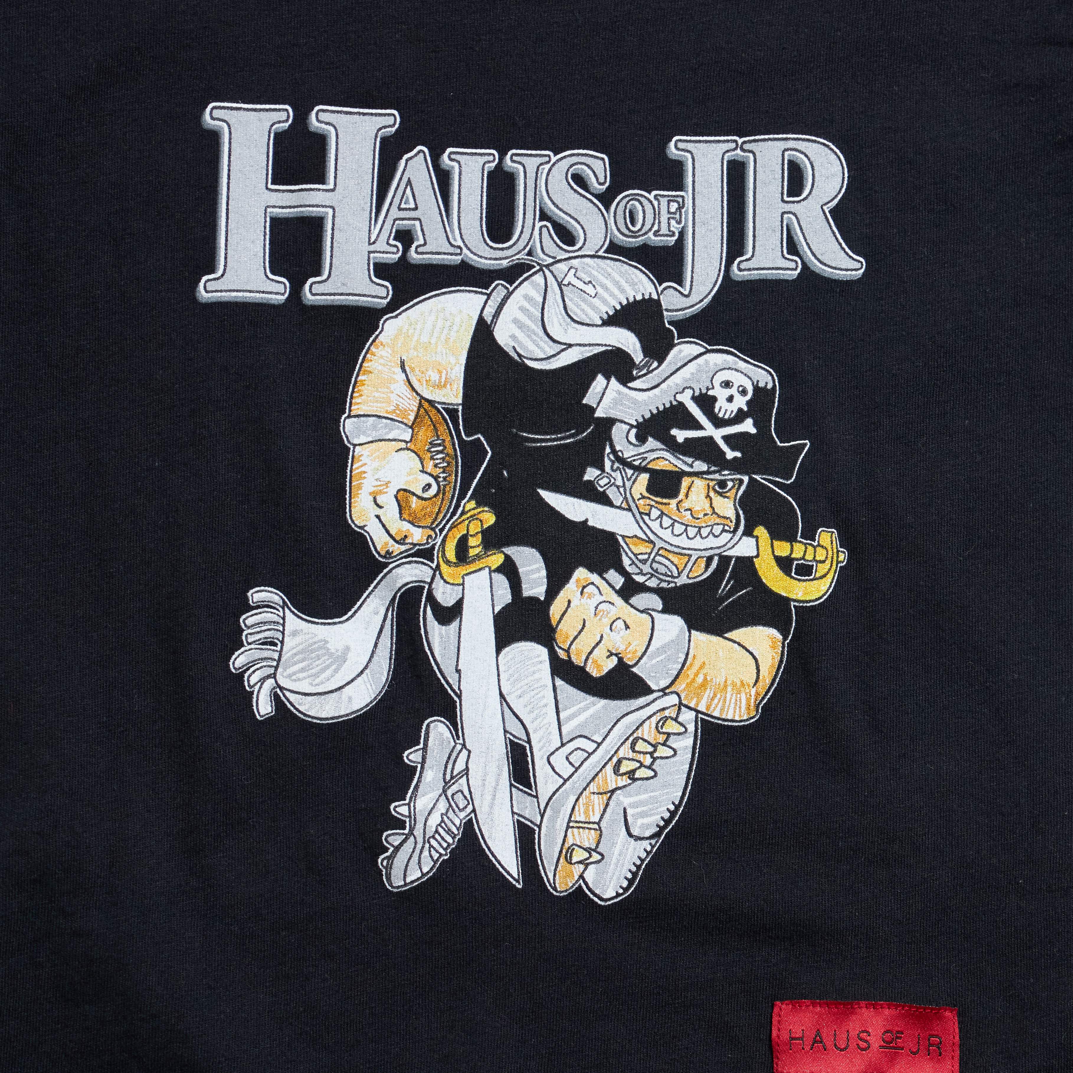 Raiders Tee (Black) Tops Haus of JR 
