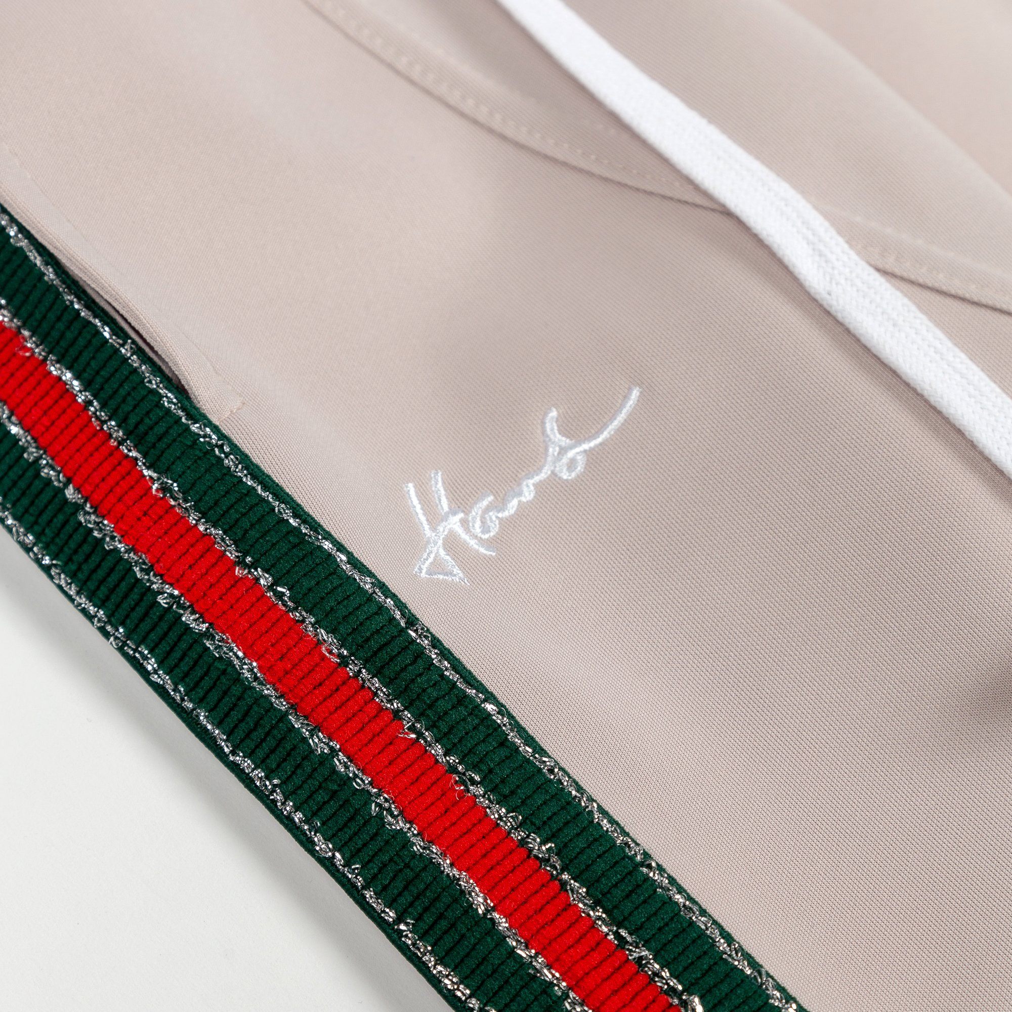 Reese Track Pant (Creme) - Haus of JR