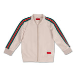 Reese Track Jacket (Creme) - Haus of JR