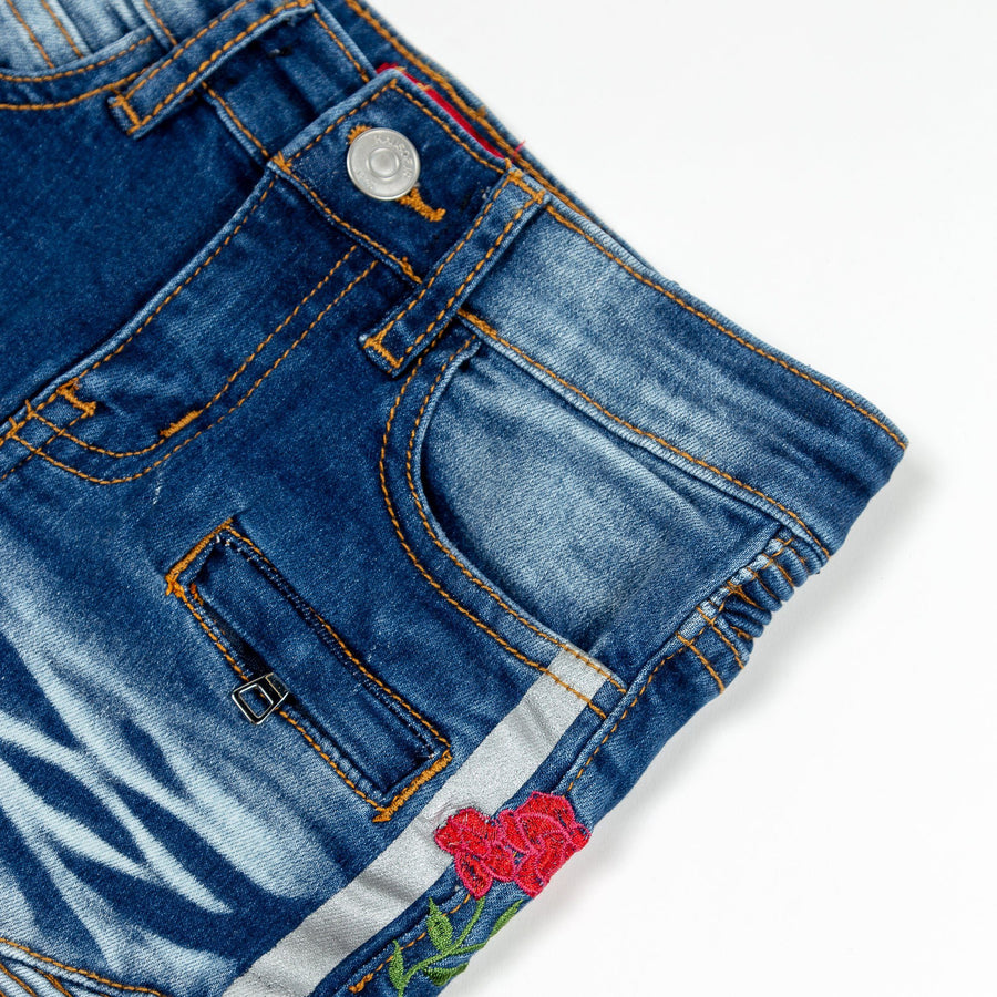 Ronn Biker Short (Indigo) - Haus of JR