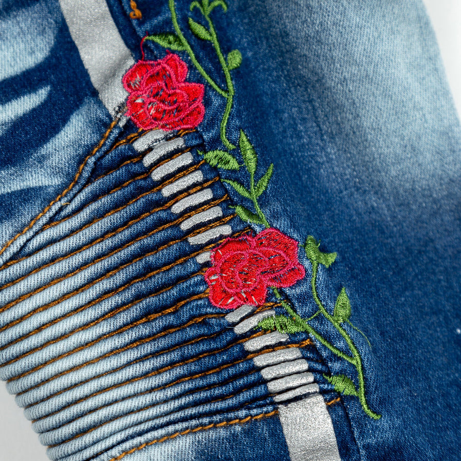 Ronn Biker Short (Indigo) - Haus of JR