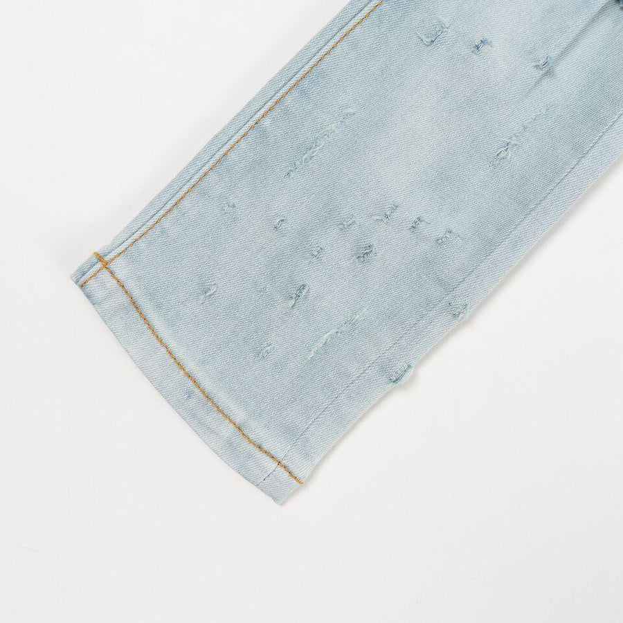 Slim Shotgun Denim (Light Indigo Rinse Wash) - Haus of JR