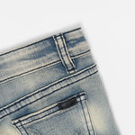 Walton Weave Biker Denim (Light Sandwash) - Haus of JR