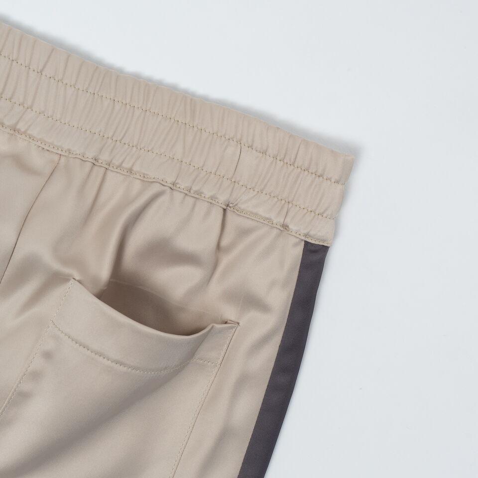 Wyatt Souvenir Pants (Creme/Light Plum) - Haus of JR