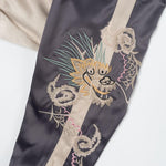 Wyatt Souvenir Jacket (Creme/Light Plum) - Haus of JR