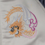 Wyatt Souvenir Jacket (Creme/Light Plum) - Haus of JR
