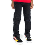 Zanotti Basket Denim (Black) - Haus of JR