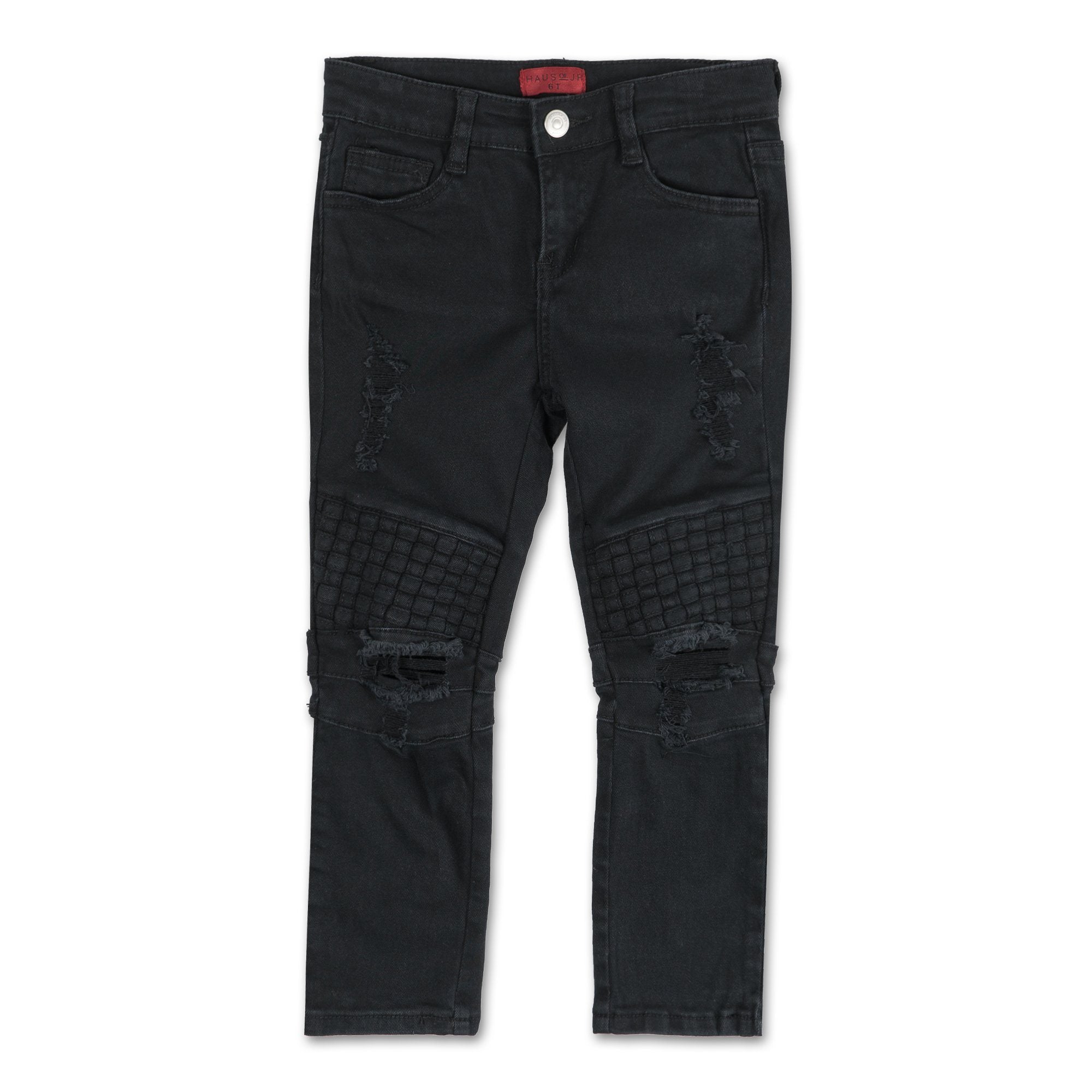 Zanotti Basket Denim (Black) - Haus of JR