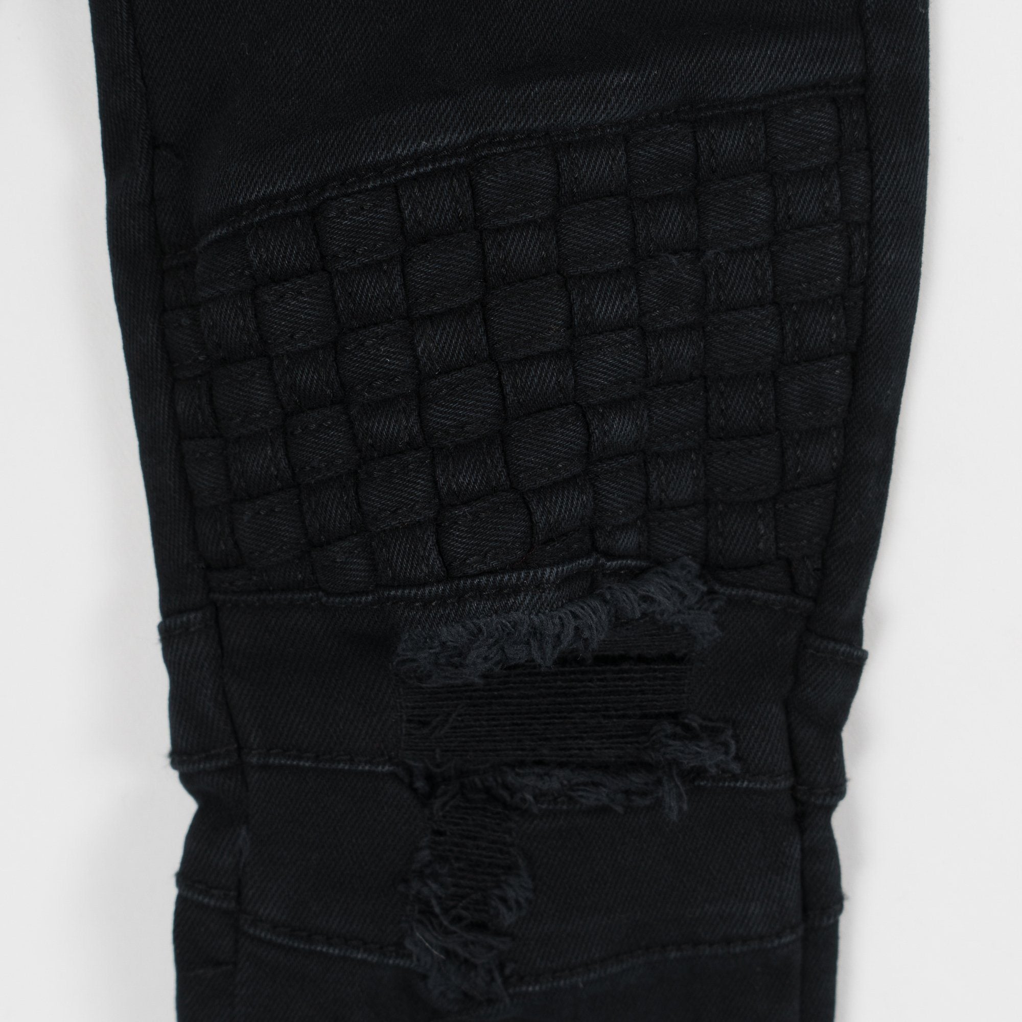 Zanotti Basket Denim (Black) - Haus of JR